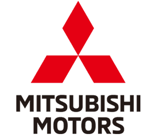 Orange Mitsubishi logo